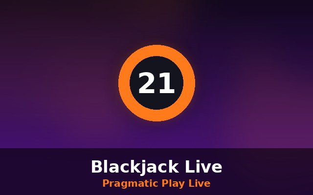 Permainan Blackjack Live di Pragmatic Play Live